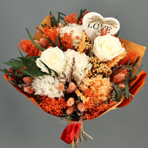 Bouquet Valentino Naranja.