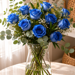 Ramo de Rosas Azules