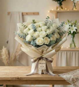 ramo de rosas blancas significado pureza