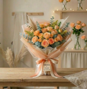 ramo rosas naranja significado admiracion